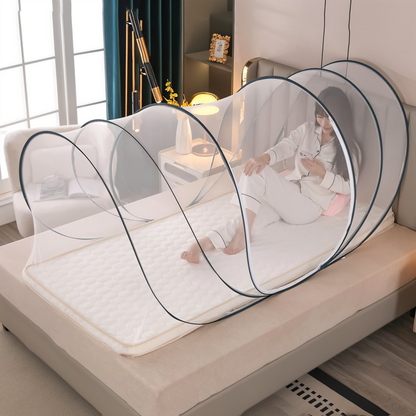 CircleGuard opvouwbaar rond muskietennet compact reispop-up ontwerp