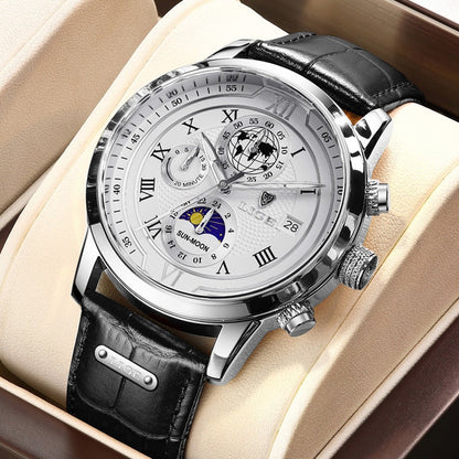 Klassieke chronograaf herenhorloge stijlvolle luxe polshorloge
