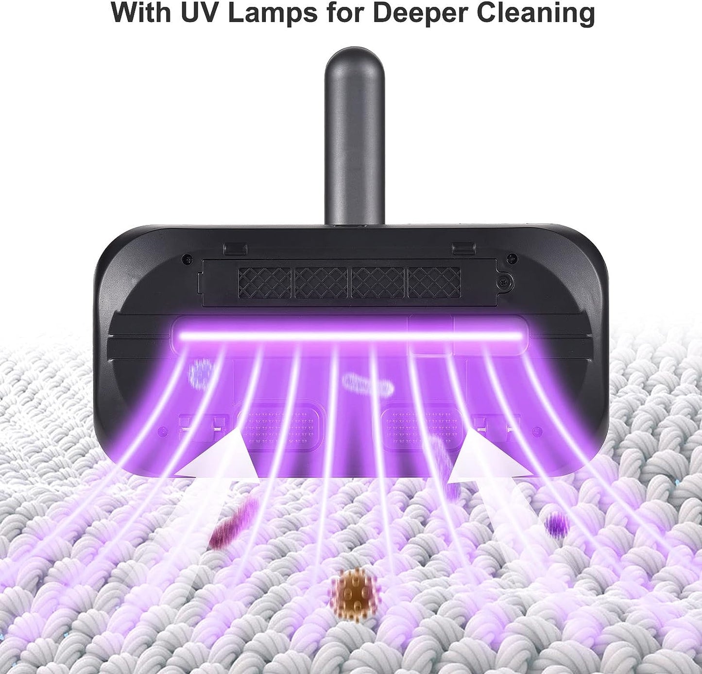 CleanMaster handstofzuiger voor matras, meubels en thuisgebruik
