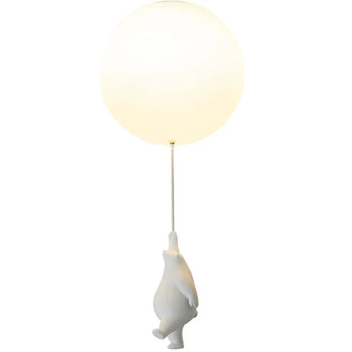 CloudBear kinderplafondlamp beer ballon LED hanglamp voor kinderkamer en slaapkamer