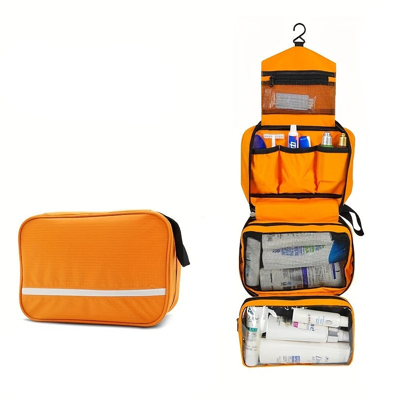 Compact hangend toilettas organizer reistas met meerdere vakken