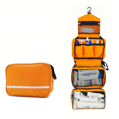 Compact hangend toilettas organizer reistas met meerdere vakken