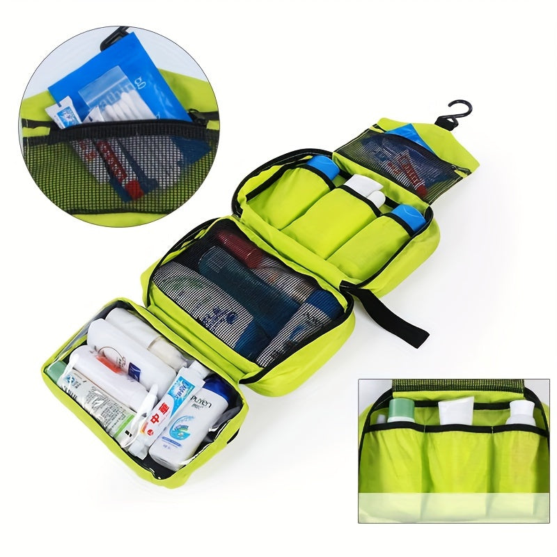 Compact hangend toilettas organizer reistas met meerdere vakken