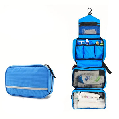 Compact hangend toilettas organizer reistas met meerdere vakken