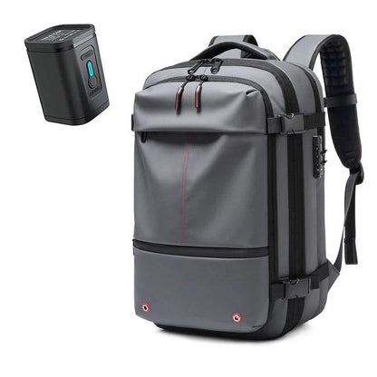 CompriBag vacuüm reistas rugzak uitbreidbare ruimtebesparende handbagage