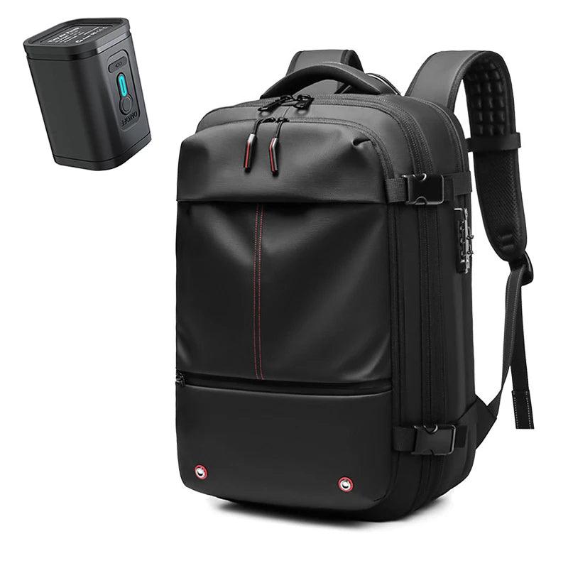 CompriBag vacuüm reistas rugzak uitbreidbare ruimtebesparende handbagage