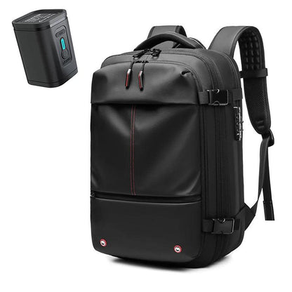 CompriBag vacuüm reistas rugzak uitbreidbare ruimtebesparende handbagage