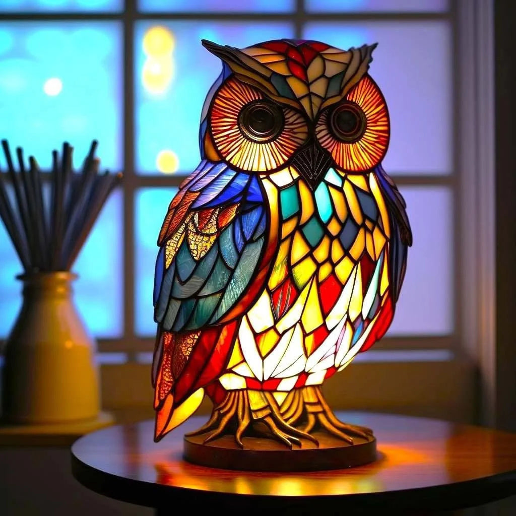 Tafel lamp geïnspireerd op hedendaagse kunst handgemaakte sfeerverlichting
