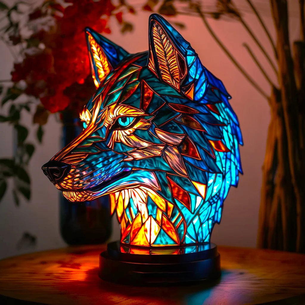 Tafel lamp geïnspireerd op hedendaagse kunst handgemaakte sfeerverlichting