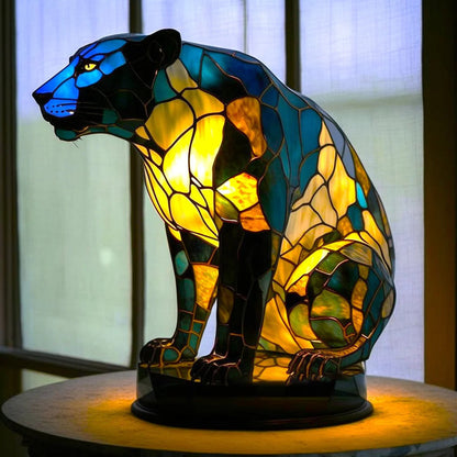 Tafel lamp geïnspireerd op hedendaagse kunst handgemaakte sfeerverlichting
