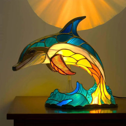 Tafel lamp geïnspireerd op hedendaagse kunst handgemaakte sfeerverlichting