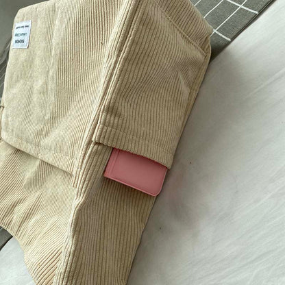 Cord canvas crossbody tas stijlvolle dagelijkse schoudertas