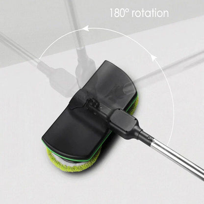 Snoerloze elektrische mop met oplaadbare batterij en dubbele draaihoofden