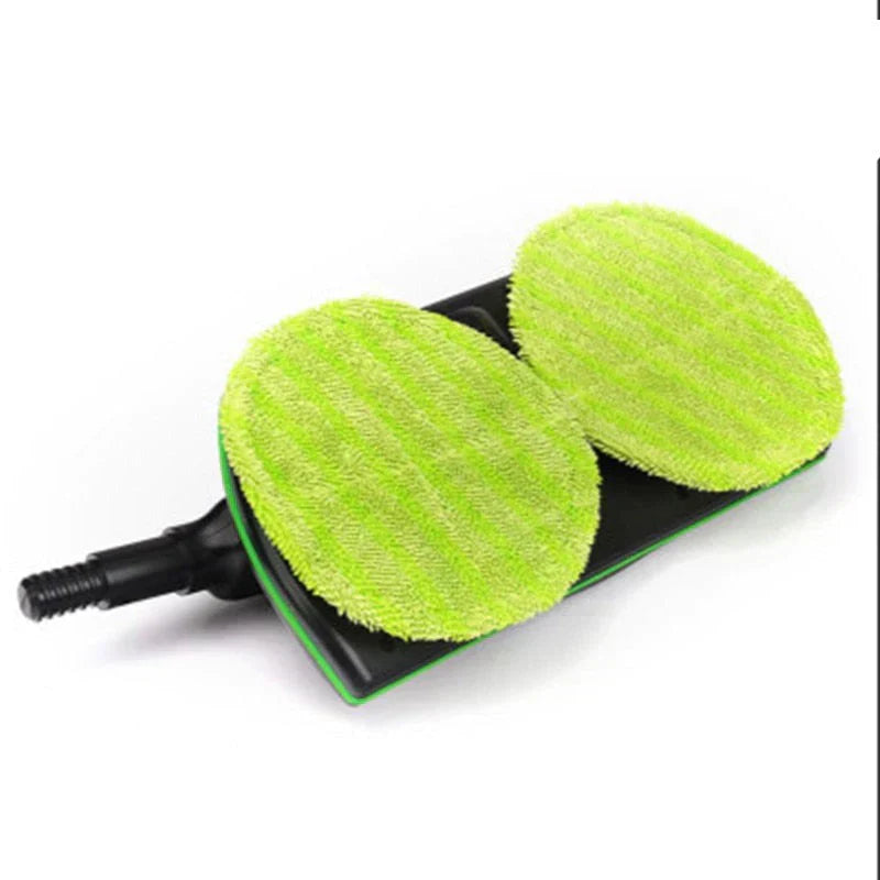 Snoerloze elektrische mop met oplaadbare batterij en dubbele draaihoofden