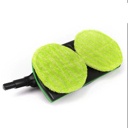 Snoerloze elektrische mop met oplaadbare batterij en dubbele draaihoofden