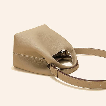 Davina Echt leren schoudertas vintage stijl dagelijkse handtas