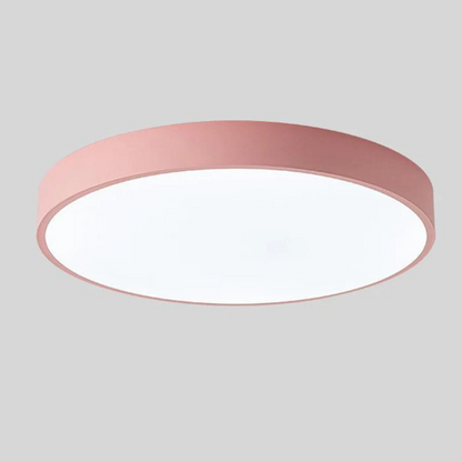 Delos Scandinavische houten LED-plafondlamp voor moderne sfeerverlichting