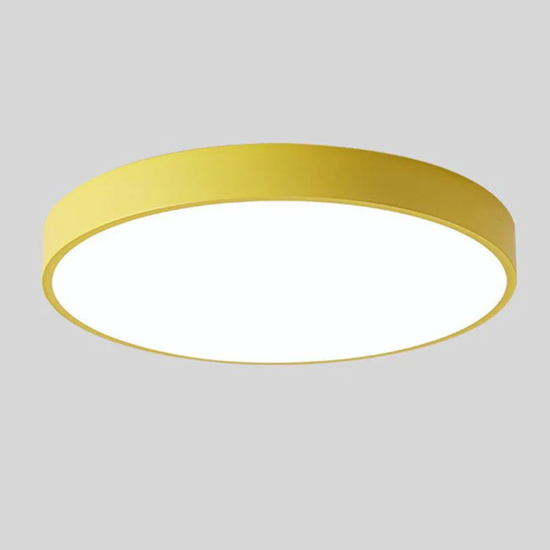 Delos Scandinavische houten LED-plafondlamp voor moderne sfeerverlichting