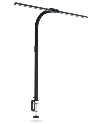 DeskLight dubbele kop LED bureaulamp met verstelbare helderheid