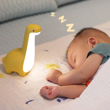 DinoSnug zacht gloeiende dinosaurus nachtlamp voor kinderen