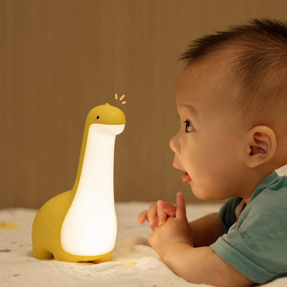 DinoSnug zacht gloeiende dinosaurus nachtlamp voor kinderen