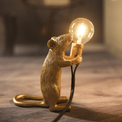 Doctor Mousey design muizenlamp unieke LED tafel- en plankverlichting