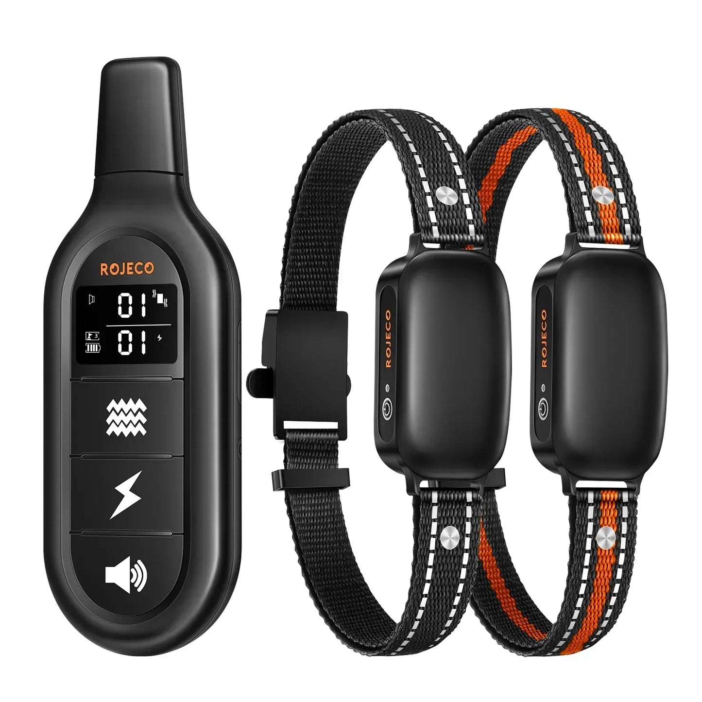 Honden trainingshalsband met afstandsbediening, waterdicht en oplaadbaar voor gedragsopleiding