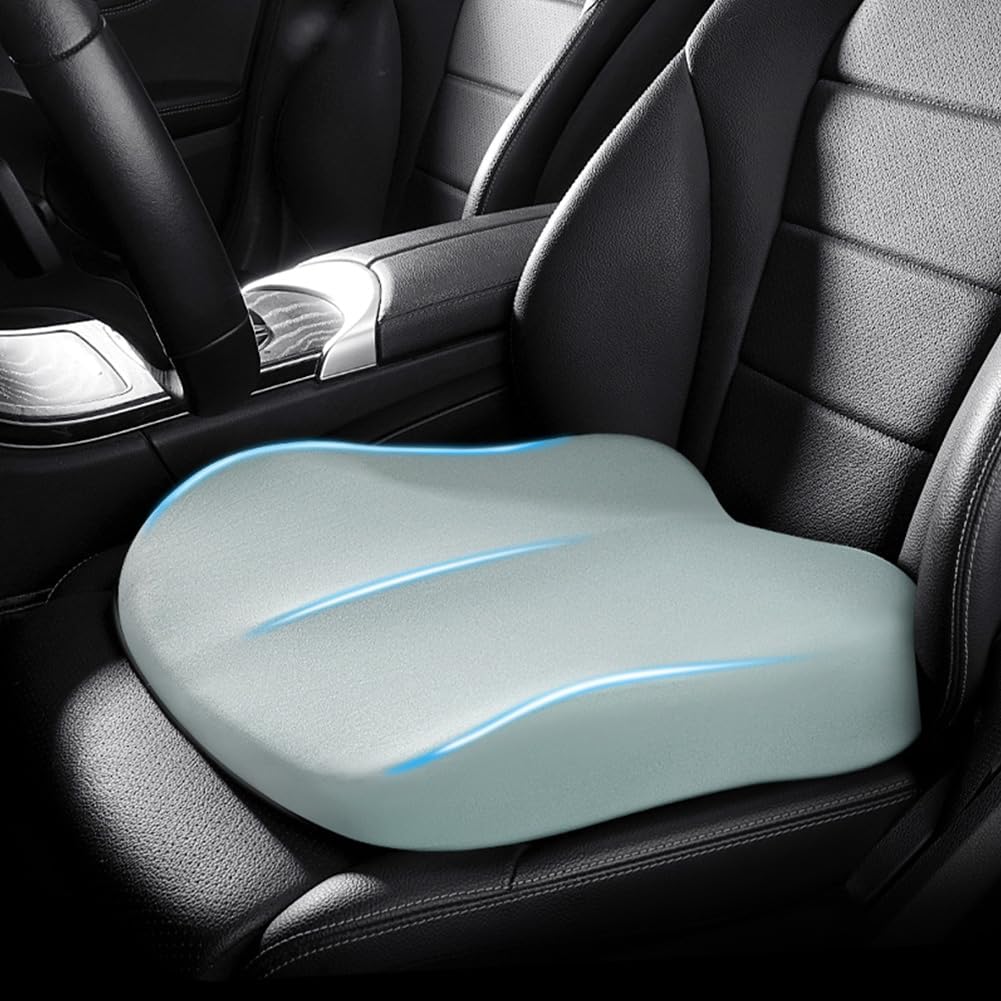 DriveUp traagschuim autostoelkussen voor comfort en hoogte