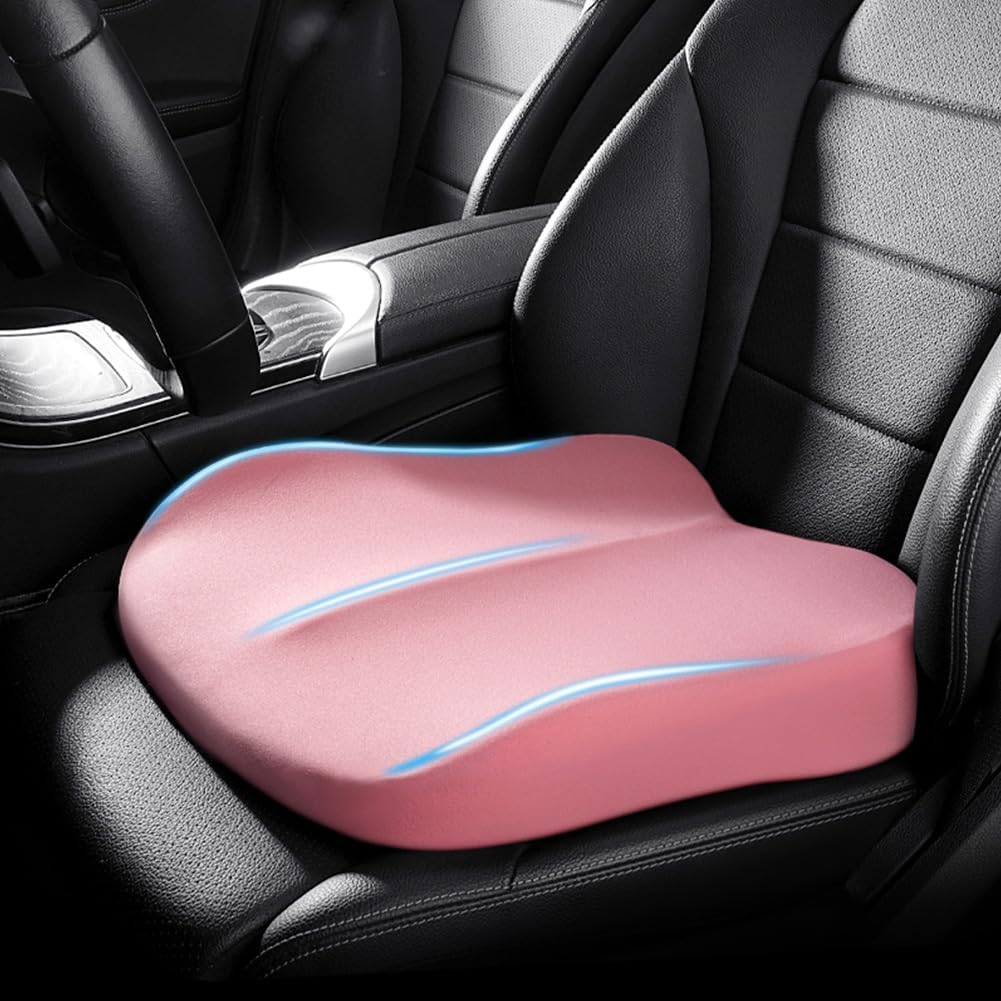 DriveUp traagschuim autostoelkussen voor comfort en hoogte