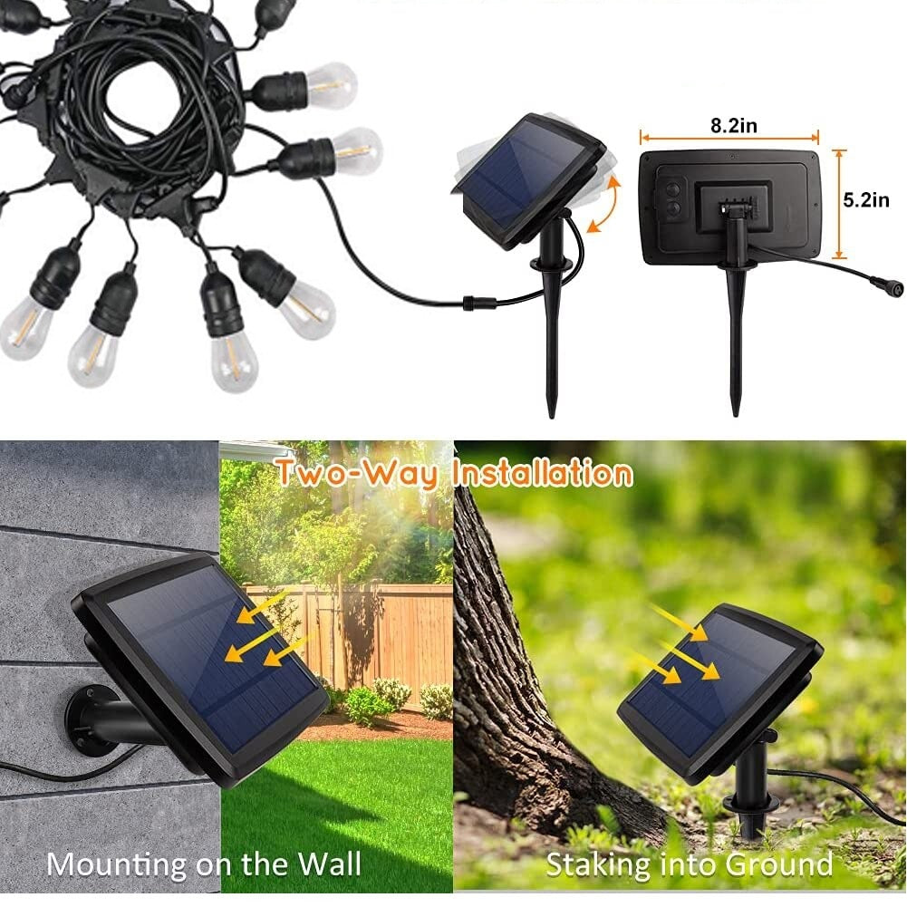 Zonne-LED Slinger Verlichting Waterdicht Buiten Sfeerverlichting