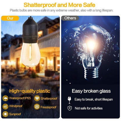 Zonne-LED Slinger Verlichting Waterdicht Buiten Sfeerverlichting