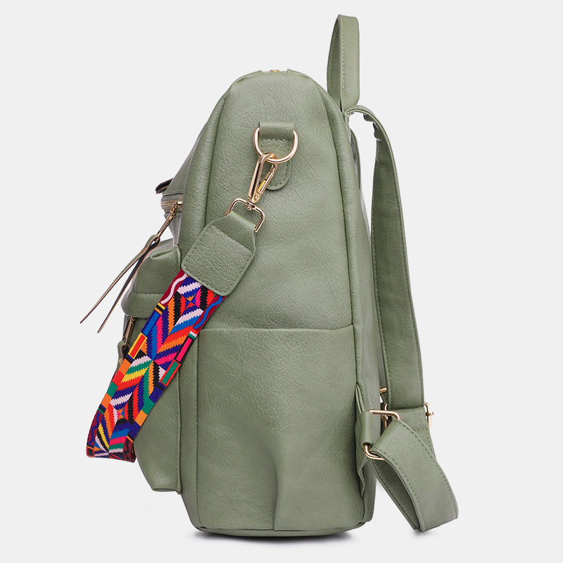 Elegante dagelijkse rugzak stijlvolle ruime tas voor werk school reizen