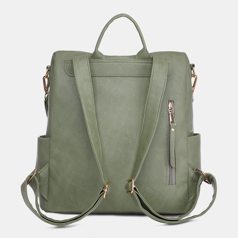 Elegante dagelijkse rugzak stijlvolle ruime tas voor werk school reizen