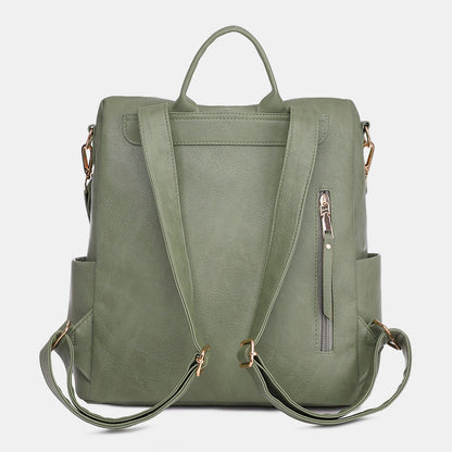 Elegante dagelijkse rugzak stijlvolle ruime tas voor werk school reizen