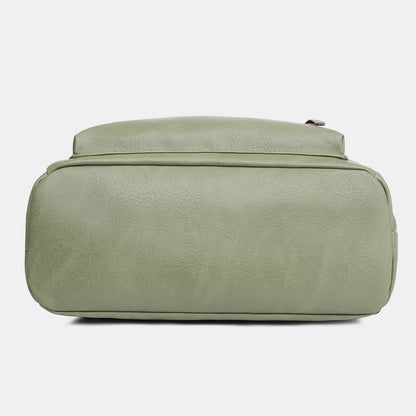 Elegante dagelijkse rugzak stijlvolle ruime tas voor werk school reizen
