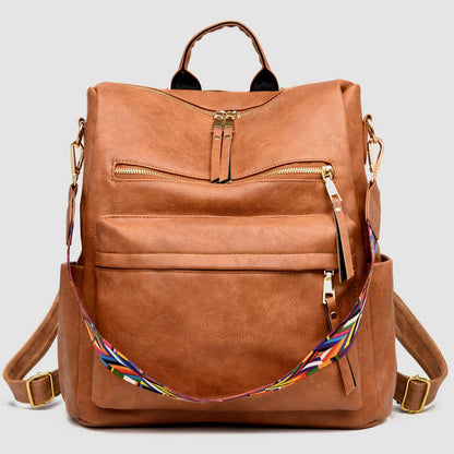 Elegante dagelijkse rugzak stijlvolle ruime tas voor werk school reizen