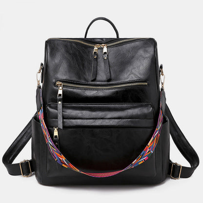 Elegante dagelijkse rugzak stijlvolle ruime tas voor werk school reizen