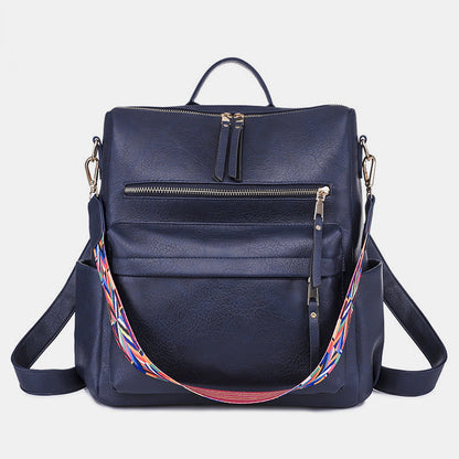 Elegante dagelijkse rugzak stijlvolle ruime tas voor werk school reizen