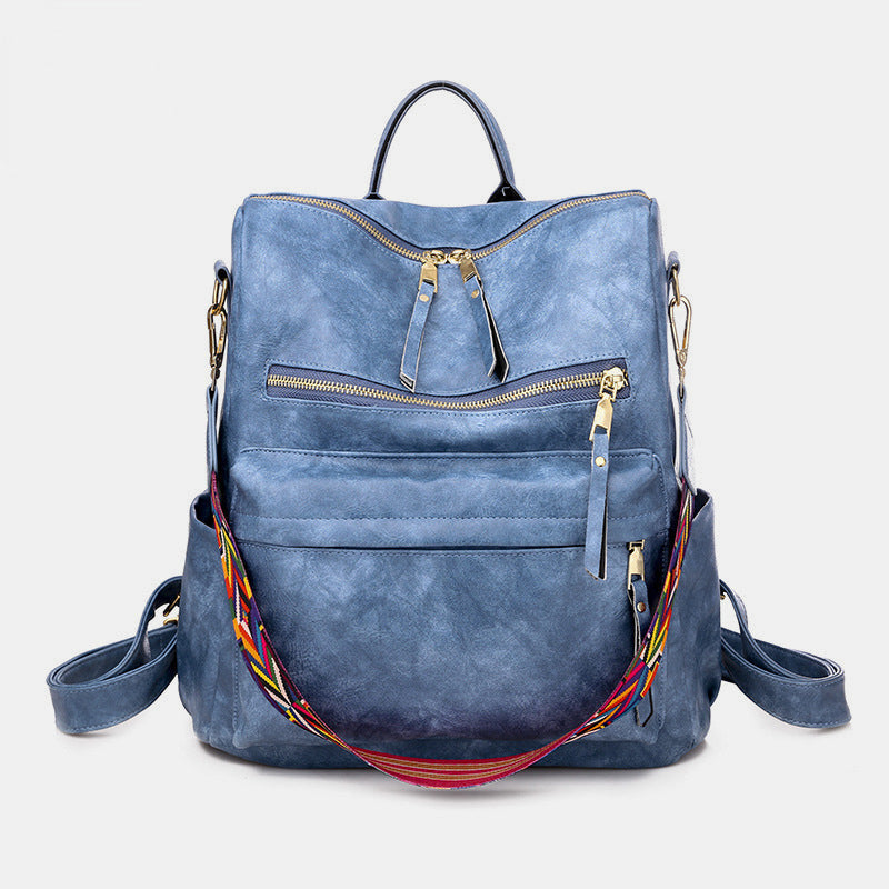 Elegante dagelijkse rugzak stijlvolle ruime tas voor werk school reizen