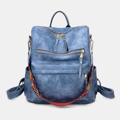 Elegante dagelijkse rugzak stijlvolle ruime tas voor werk school reizen