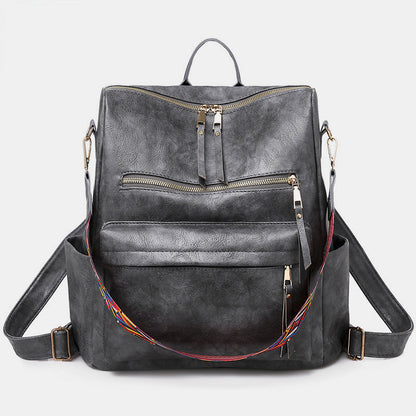 Elegante dagelijkse rugzak stijlvolle ruime tas voor werk school reizen