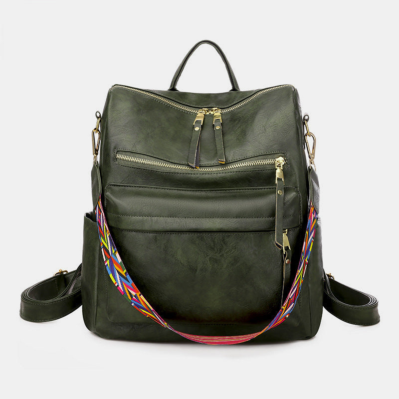 Elegante dagelijkse rugzak stijlvolle ruime tas voor werk school reizen