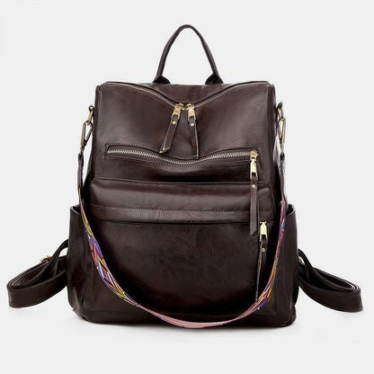 Elegante dagelijkse rugzak stijlvolle ruime tas voor werk school reizen