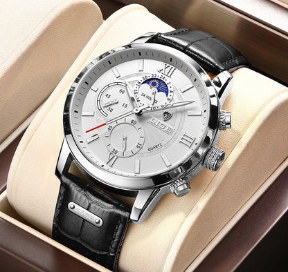 Enzo Vintage Chronograaf Herenhorloge