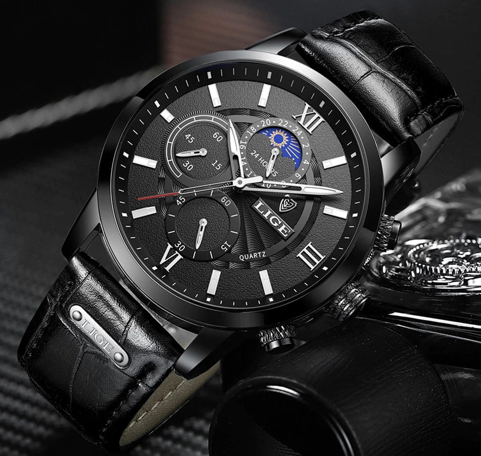 Enzo Vintage Chronograaf Herenhorloge