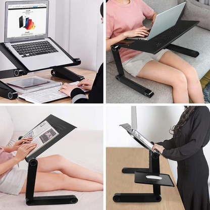 FlexStand 360 verstelbare laptopstandaard draagbaar ergonomisch bureau