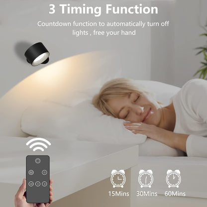FlexiLamp draadloze oplaadbare 360 LED wandlamp