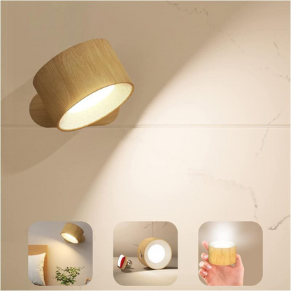 FlexiLamp draadloze oplaadbare 360 LED wandlamp