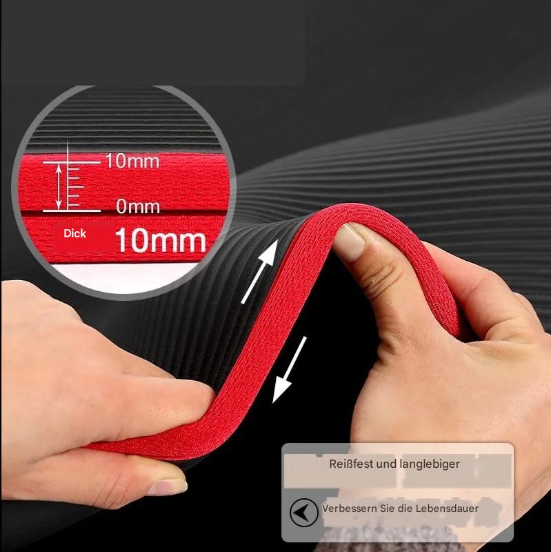 FlexiMat extra dikke antislip yogamat 10 mm fitnessmat
