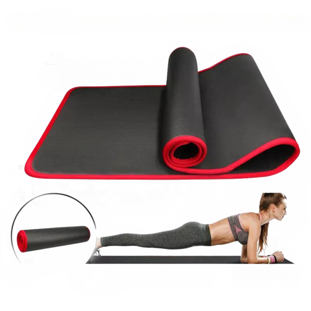 FlexiMat extra dikke antislip yogamat 10 mm fitnessmat